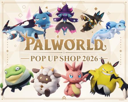 「PALWORLD POP UP SHOP 2026 in 渋谷モディ」が開催