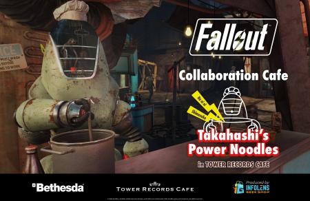 大人気RPG「Fallout」とTOWER RECORDS のコラボカフェ