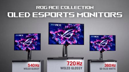 ROG、競技向け「ROG Ace Collection」4製品の国内展開