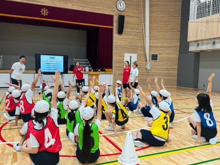 今年度も城東小学校でデフスポーツ体験会を実施 今年度も城東小学校でデフスポーツ体験会を実施
