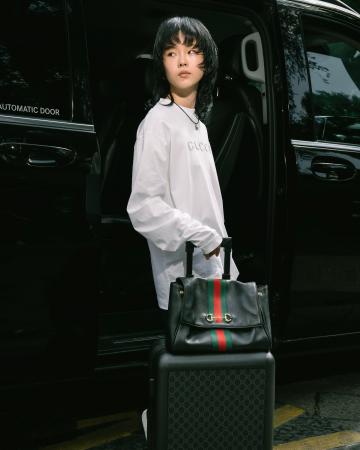 【GUCCI】ブランドアンバサダーのCOCONAがグッチのフ