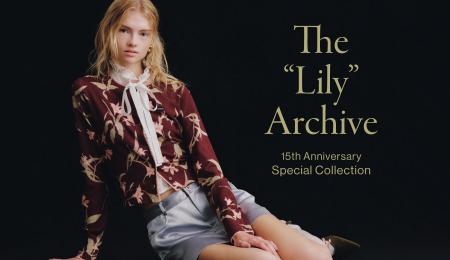 【LILY BROWN】15周年を記念し、歴代人気の「Lily柄」