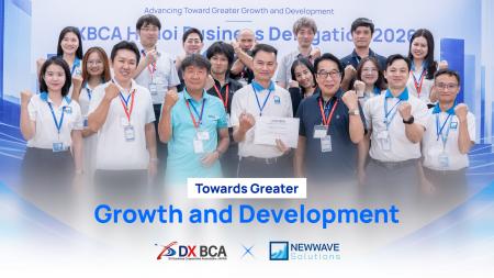 DX事業協同組合、NEWWAVE SOLUTIONS JSCを初の海外認 DX事業協同組合、NEWWAVE SOLUTIONS JSCを初の海外認
