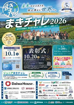 「まきチャレ2026」ファイナリスト【12】社決定、過去 「まきチャレ2026」ファイナリスト【12】社決定、過去
