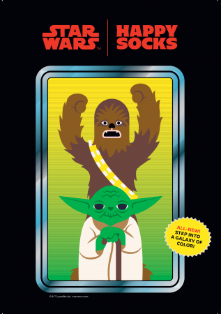 【STAR WARS(TM) × Happy Socks】伝説的サーガの世界 【STAR WARS(TM) × Happy Socks】伝説的サーガの世界