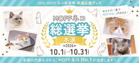【MOFFネコ総選挙】全国750頭の頂点を決める「本選」
