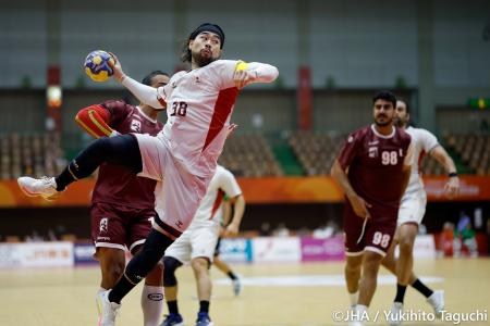 ハンドボール男子日本代表・水町孝太郎選手 国際試合 ハンドボール男子日本代表・水町孝太郎選手 国際試合