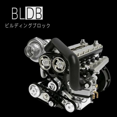 28cc直列6気筒を始動から観察へ。BLDB、1/5スケールDO