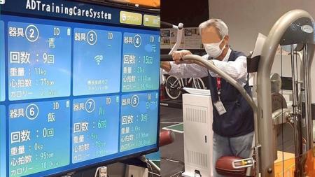 ICT技術活用で、筋力トレーニングマシンの利用状況や ICT技術活用で、筋力トレーニングマシンの利用状況や