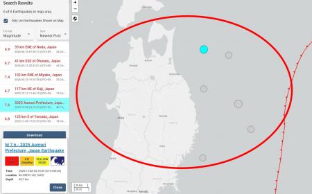 東北北部群発大地震６件を「ゆれズバ」が予知予報成功