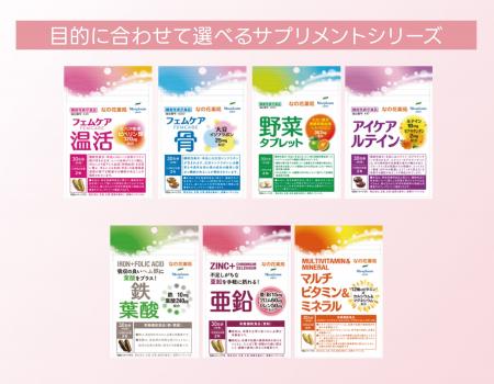 ニナファームジャポン、7つの薬局専売のサプリメント