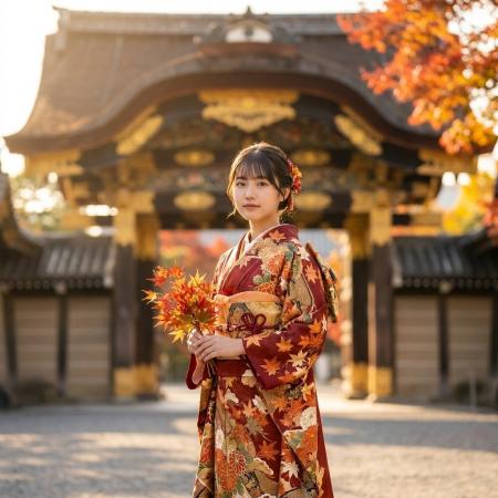 世界遺産・二条城で和装ランウェイ&パレードの出演モ 世界遺産・二条城で和装ランウェイ&パレードの出演モ