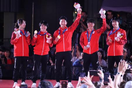 ≪第20回アジア競技大会≫雷神JAPAN、4個のメダルを獲得