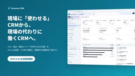 現場に「使わせる」CRMから、現場の代わりに働くCRMへ 現場に「使わせる」CRMから、現場の代わりに働くCRMへ