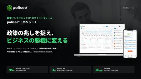 政策インテリジェンスプラットフォームpolisee、CEATE