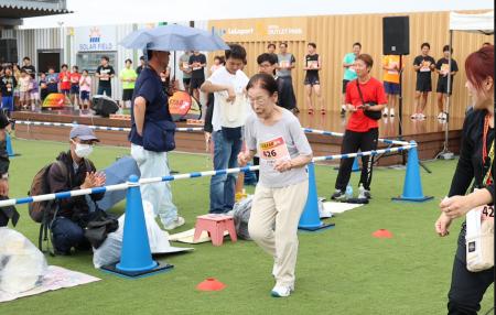 【SPEED STAR】大会史上最高齢93歳もダッシュ！関西を
