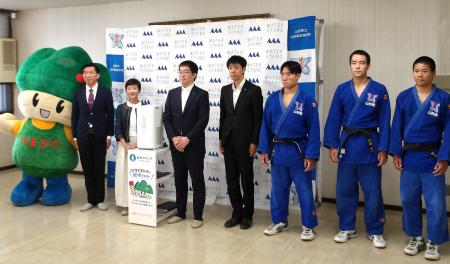 山形県との連携協定に基づく県立学校等へのマイボトル 山形県との連携協定に基づく県立学校等へのマイボトル