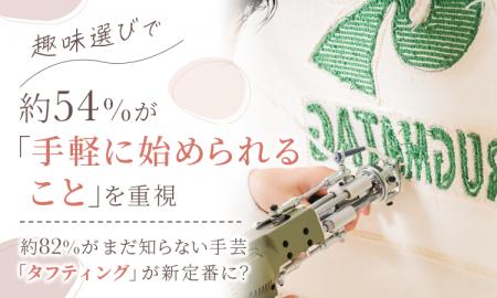 趣味選びで約54%が「手軽に始められること」を重視。