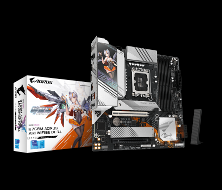 GIGABYTEより、AORUS B760 神鷹凛 Micro ATX マザーボ GIGABYTEより、AORUS B760 神鷹凛 Micro ATX マザーボ