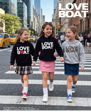 LOVEBOATより待望のキッズ用フードパーカーが新登場！