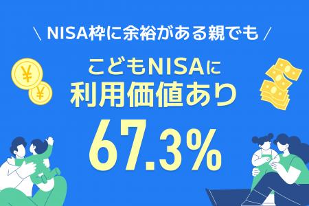 【調査】親のNISA枠が余っていても、こどもNISAutf-8 【調査】親のNISA枠が余っていても、こどもNISAutf-8