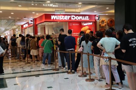 ミスタードーナツ中国華東地区第1号店　Global Harbor