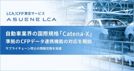 アスエネ、「ASUENE LCA」で自動車業界の国際規格Cate アスエネ、「ASUENE LCA」で自動車業界の国際規格Cate