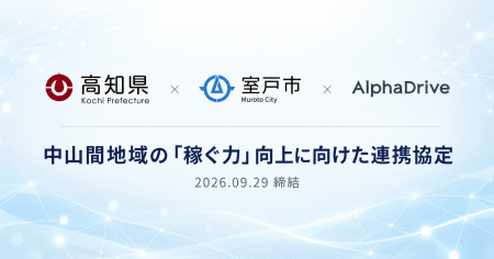 【高知県×室戸市×AlphaDrive】中山間地域の「稼ぐ力」 【高知県×室戸市×AlphaDrive】中山間地域の「稼ぐ力」