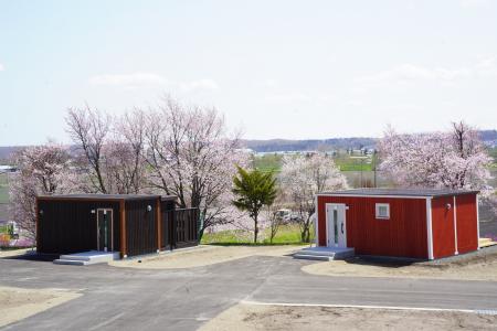 「美幌みどりの村」で宿泊用コンテナハウスの運営開始 「美幌みどりの村」で宿泊用コンテナハウスの運営開始