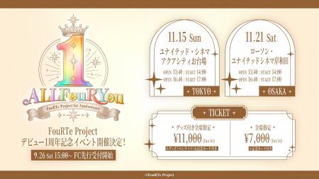 7人組バーチャルアイドル「FouRTe Project」、デビュ 7人組バーチャルアイドル「FouRTe Project」、デビュ