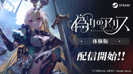 『偽りのアリス -Retold Tale-』Steamにて体験版を配