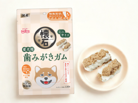 20年以上続く「懐石」ブランドが、新たに犬用おやつカ