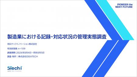 双日テックイノベーション、『製造業における記utf-8