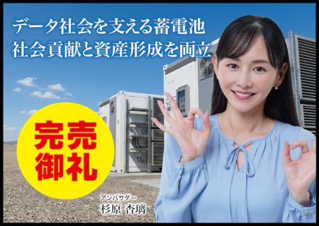 【完売御礼】人々の未来の利益と今の生活を豊かにする