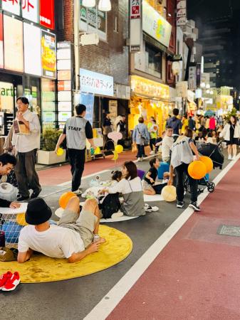 吉祥寺パークエリアで社会実験 KICHIJOJI STREET PIC 吉祥寺パークエリアで社会実験 KICHIJOJI STREET PIC