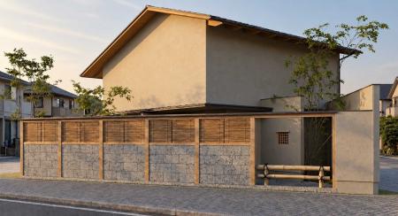 水と光が織りなす「侘び寂び」の住まい。IKKA DESIGN