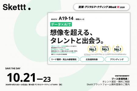 IPマーケティングプラットフォーム「Skettt」が『第16