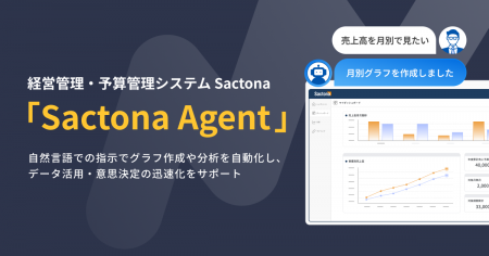 経営管理・予算管理システム『Sactona』、「Sactona A 経営管理・予算管理システム『Sactona』、「Sactona A
