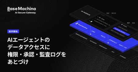 ベースマキナ、AIエージェントのデータアクセスに権限