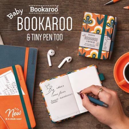 英国発「Bookaroo」が日本上陸！小さなノートから大き