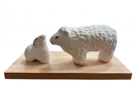 型も資料もない、一体だけ残された6代目作の羊を3D技