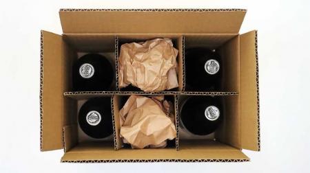 配送時のプラスチック製資材を廃止し、紙資材への切り