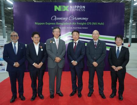 ＮＸバングラデシュ、新航空貨物取扱拠点「Nippon Exp