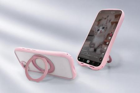 「スマホを持ち続けなくていい。」縦でも横でも、壁に