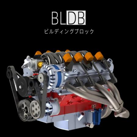 52cc・1/5スケールの水冷V8を自分の手で始動へ。BLDB
