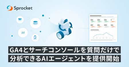 Sprocket、GA4とサーチコンソールを質問だけで分析で