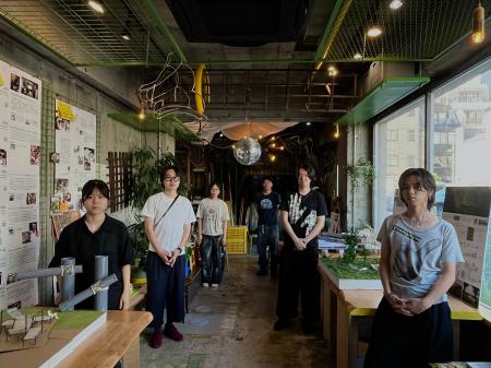 【武蔵野大学】工学研究科建築デザイン専攻の学生がつ