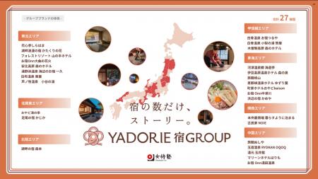 女将塾、全国27宿の新グループブランド「YADORIE」を1