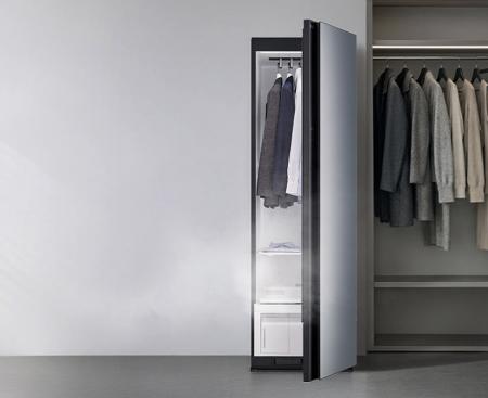 掛けるだけ。あとは、おまかせ。AIが最適な衣類ケアを