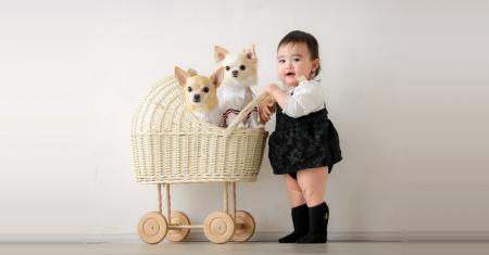 赤ちゃんと愛犬の一枚が「子供写真」部門で入賞――愛知